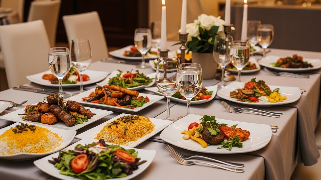 Mediterranean Cuisine for Events and Persian Inspired Menus