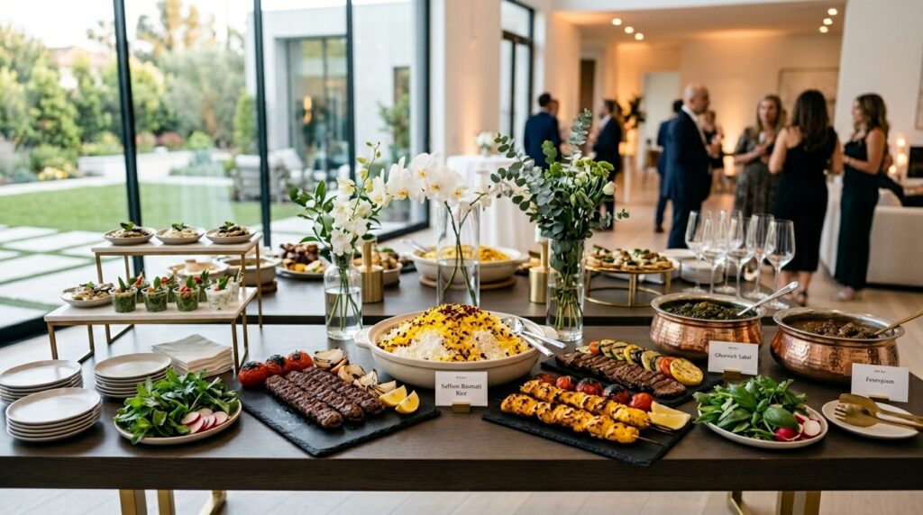 Custom Catering Service OC Authentic Persian Catering by Hatam Restaurant